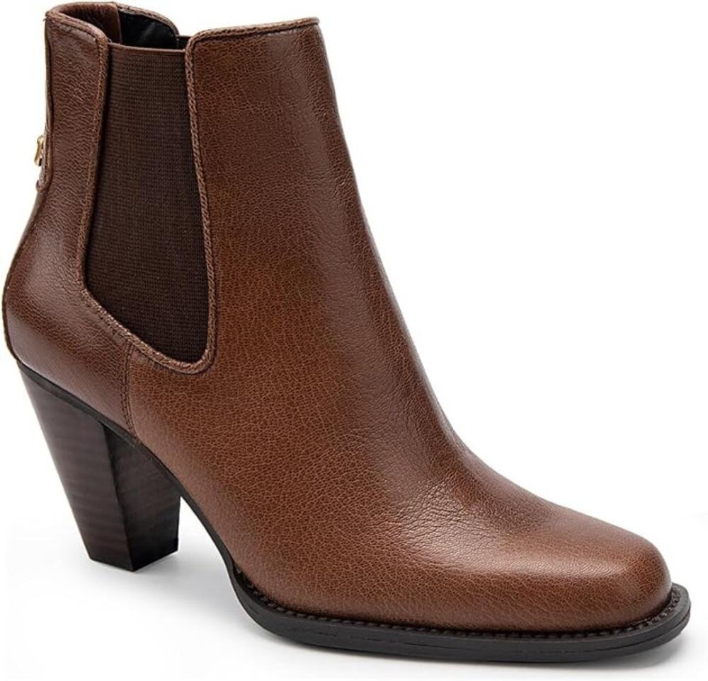 AEROSOLES NEW $175 Lido High Heel Mid-Calf Mocha Size 10 M No Box